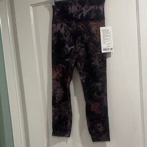 Stylish lulemun Dye Leggings